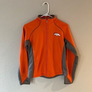 Broncos jacket, official NFL gear, size M (10/12(